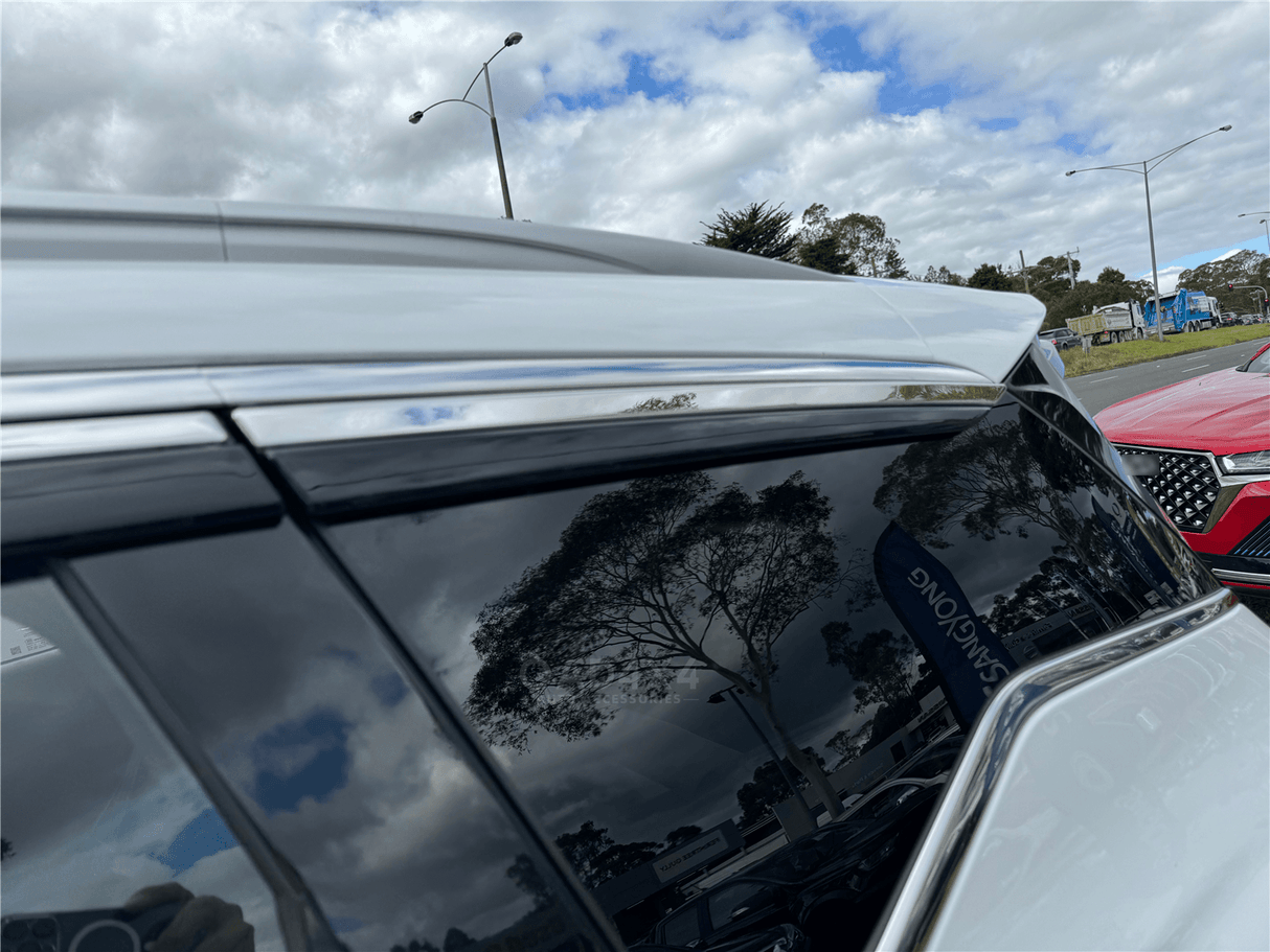 Stainless Edge Weather Shields for Chery Tiggo 7 Pro 2023-Onwards 6PCS