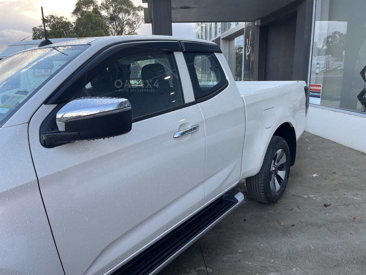 Luxury Weather Shields for Mazda BT-50 BT50 Extra Cab 2020-Onwards