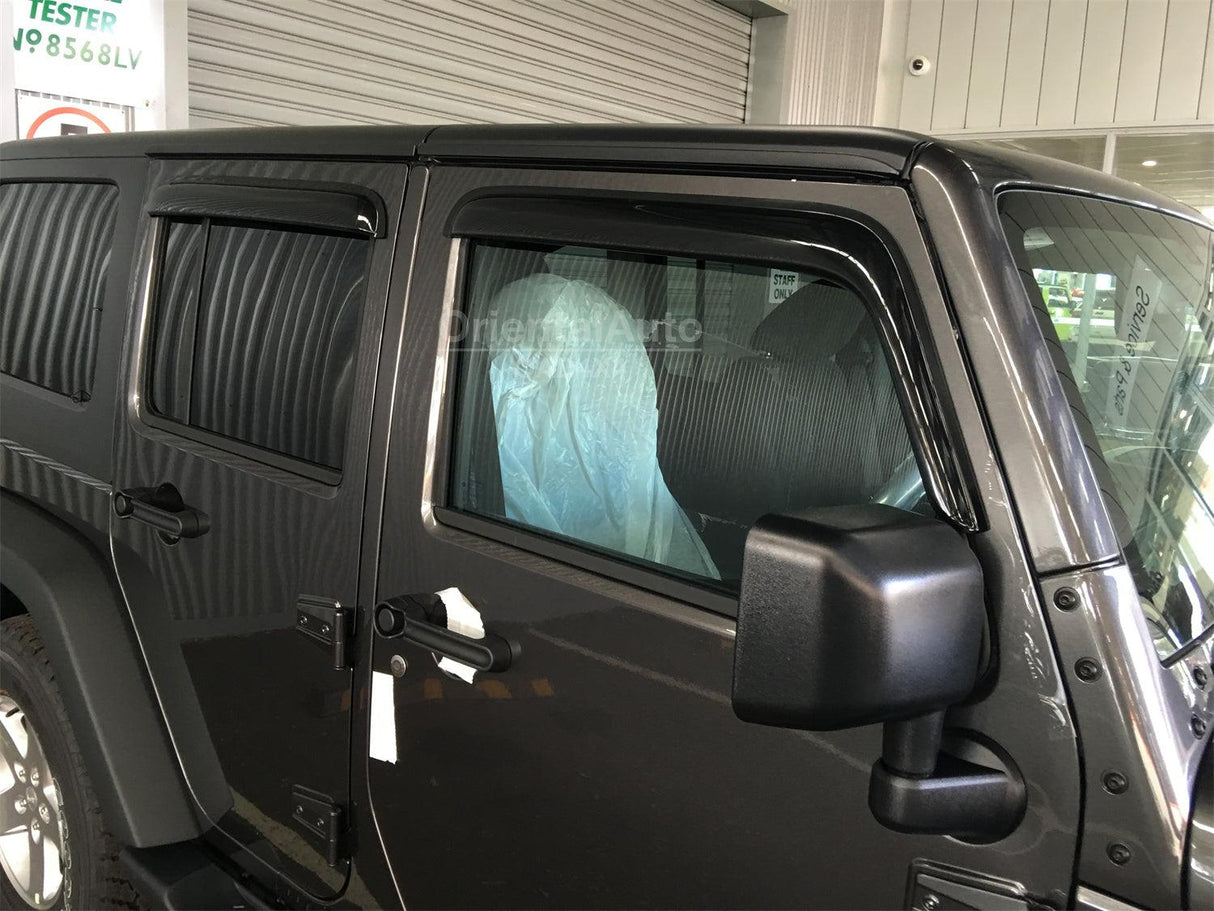 Luxury Weather Shields for Jeep Wrangler JL Series 2018-Onwards