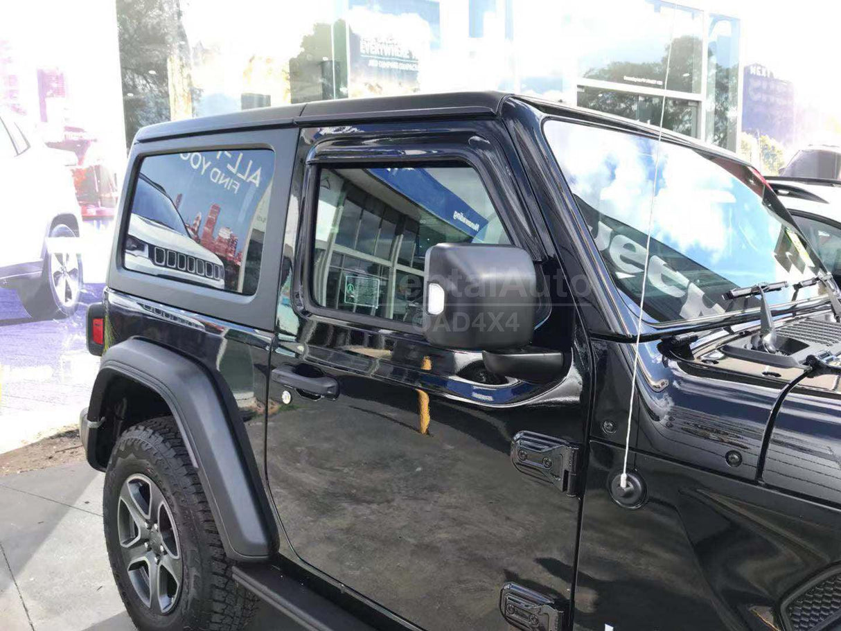 Luxury Weather Shields for Jeep Wrangler JL Series 2018-Onwards 2PCS