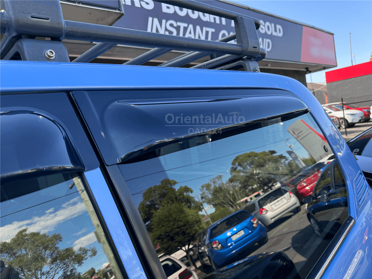 Widened Weather Shields for Toyota Land Cruiser 100 / 105 1998-2007 6PCS