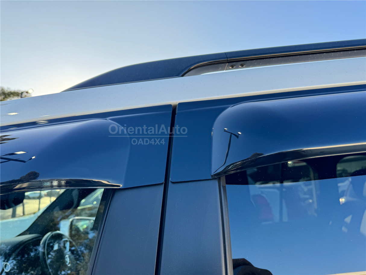 Widened Weather Shields for Toyota Land Cruiser 300 Series 2021-Onwards 6PCS