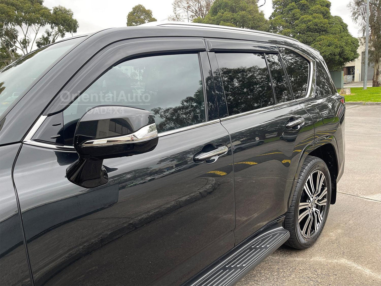 Luxury Weather Shields for Lexus LX500D LX600 2021-Onwards