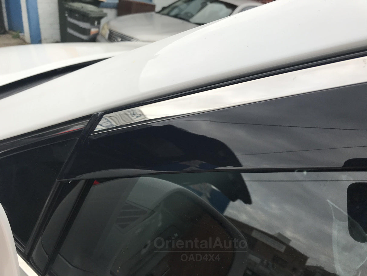 Stainless Edge Weather Shields for Lexus RX270/350/450H 2009-2015