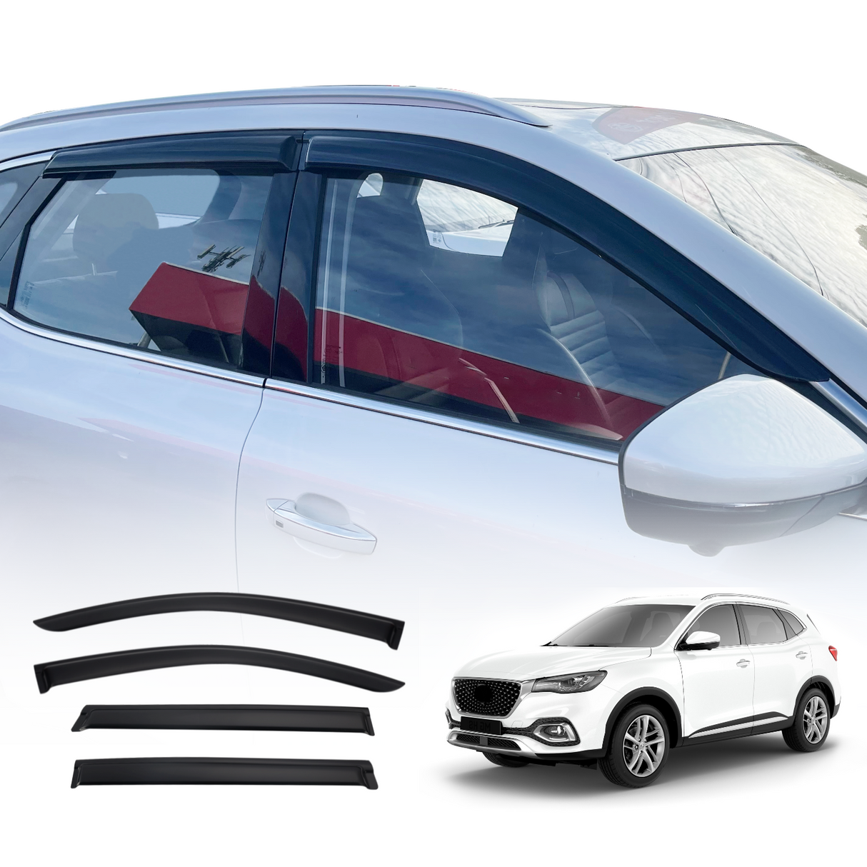 Luxury Weather Shields for MG HS 2019-2024