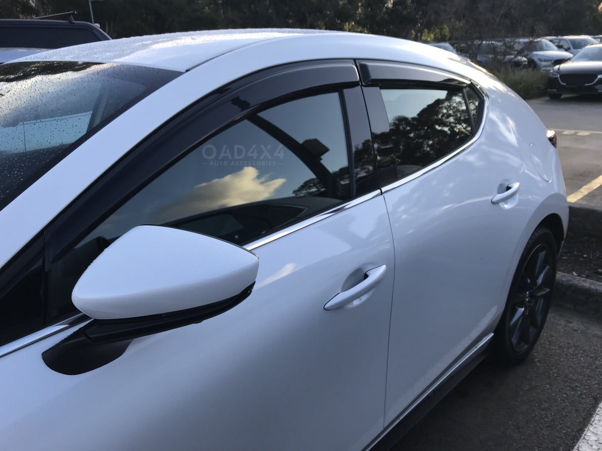 Luxury Weather Shields for Mazda 3 Hatch BP 2019-Onwards