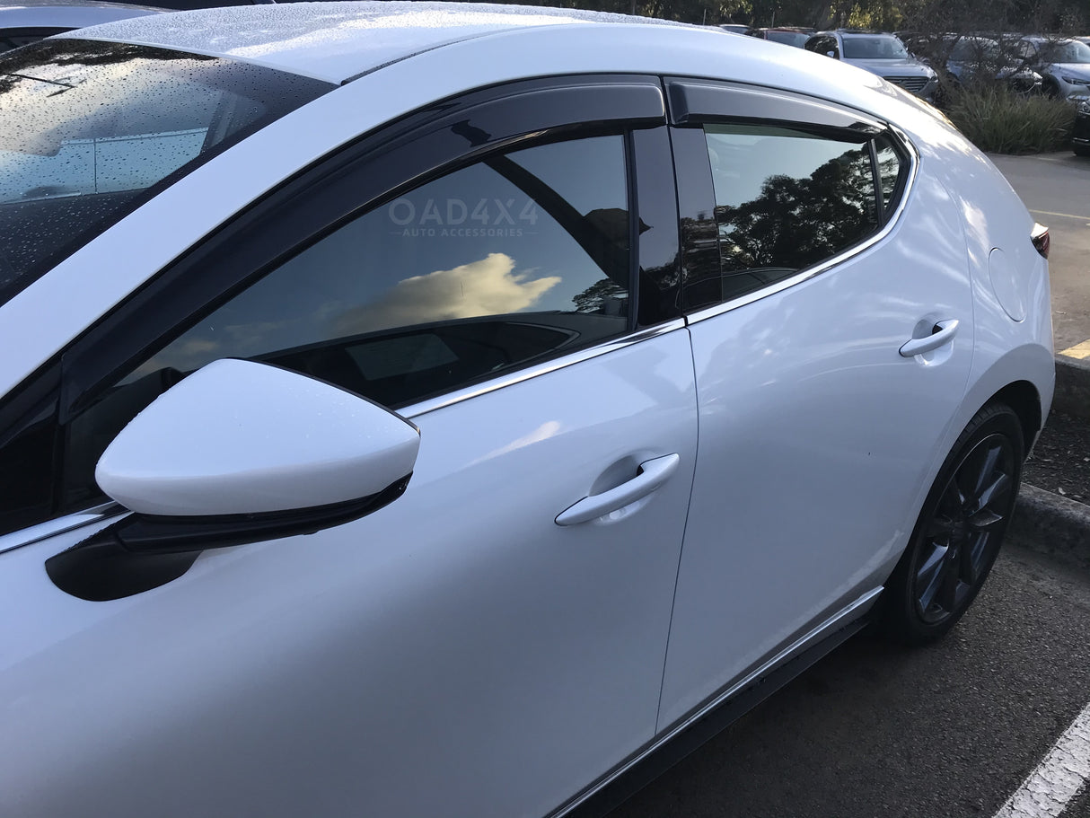 Luxury Weather Shields for Mazda 3 Hatch BP 2019-Onwards