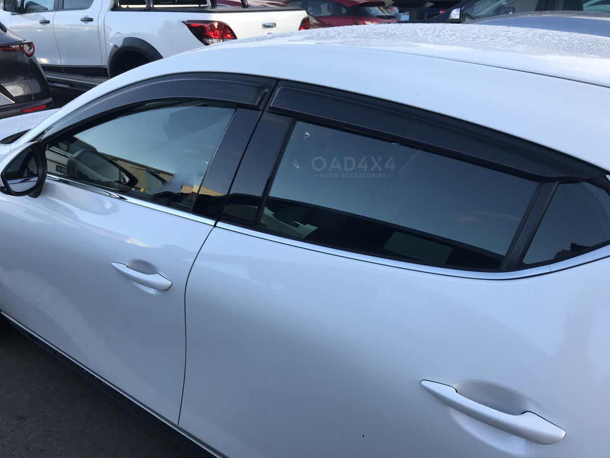 Luxury Weather Shields for Mazda 3 Hatch BP 2019-Onwards