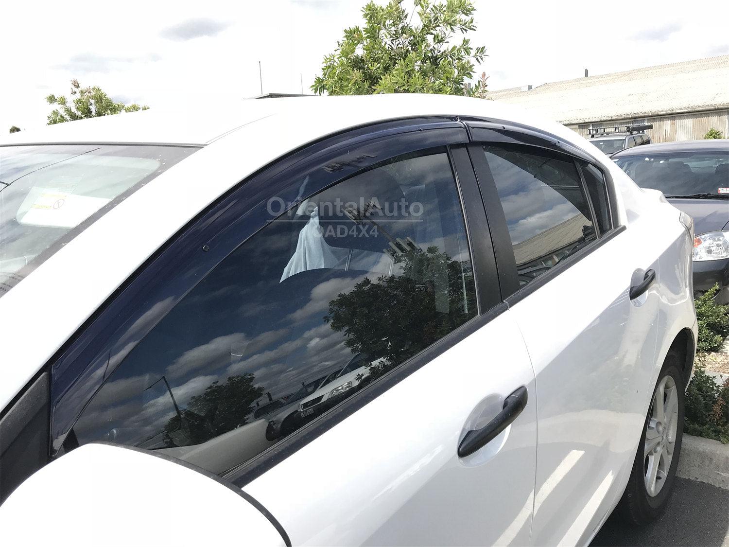 Injection Weather Shields for Mazda 3 Sedan BL 2009-2013