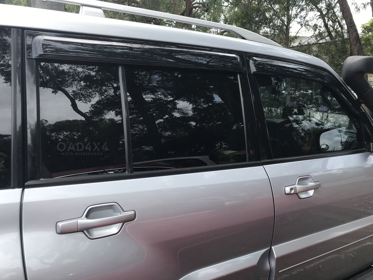 Luxury Weather Shields for Mitsubishi Pajero 2000-2021