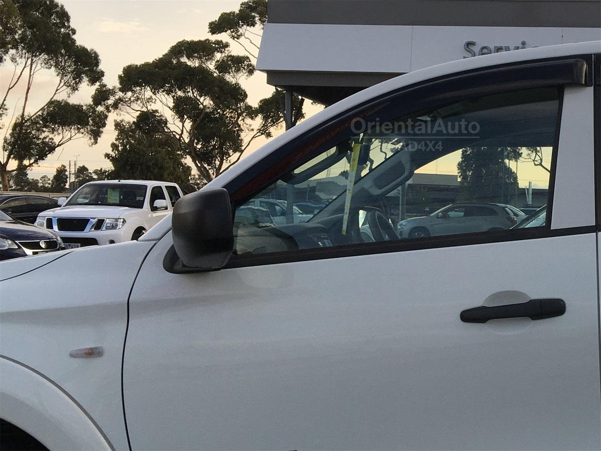 Injection Weather Shields for Mitsubishi Triton MQ MR Extra Cab 2015-2024 2PCS