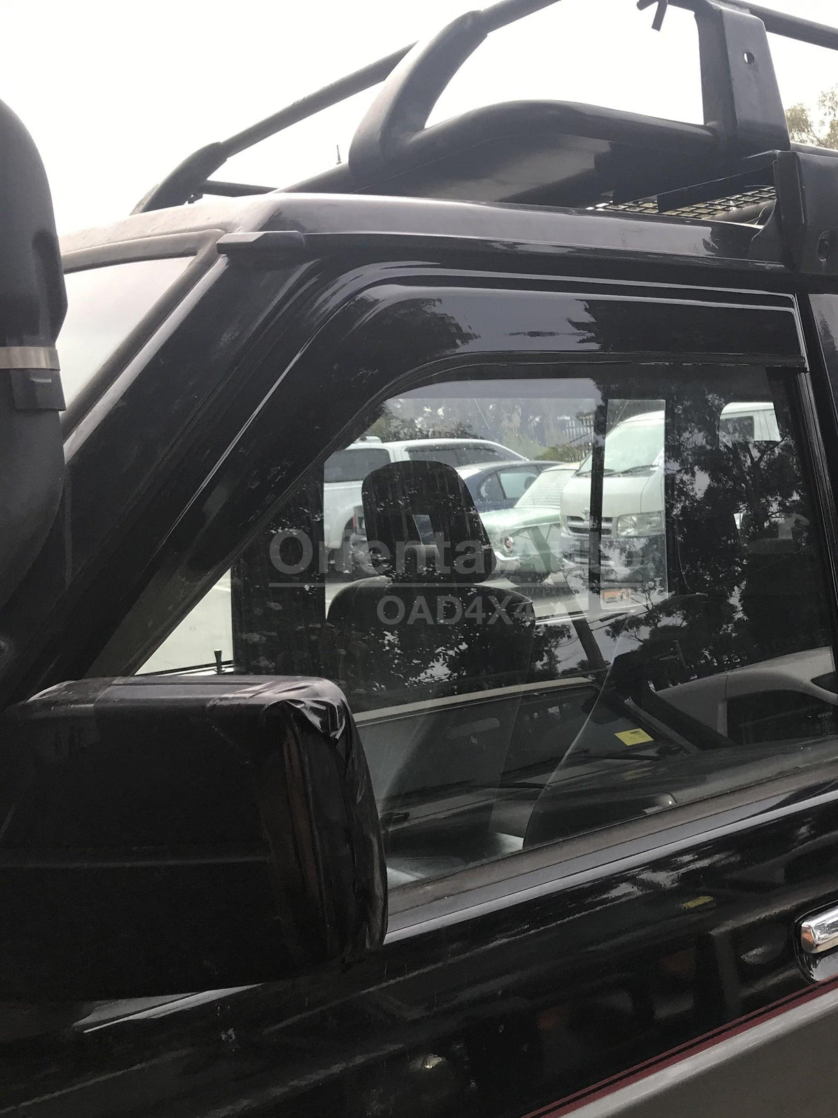 Luxury Weather Shields for Nissan Patrol Y60 1988-1997 Auto Mirror 2PCS