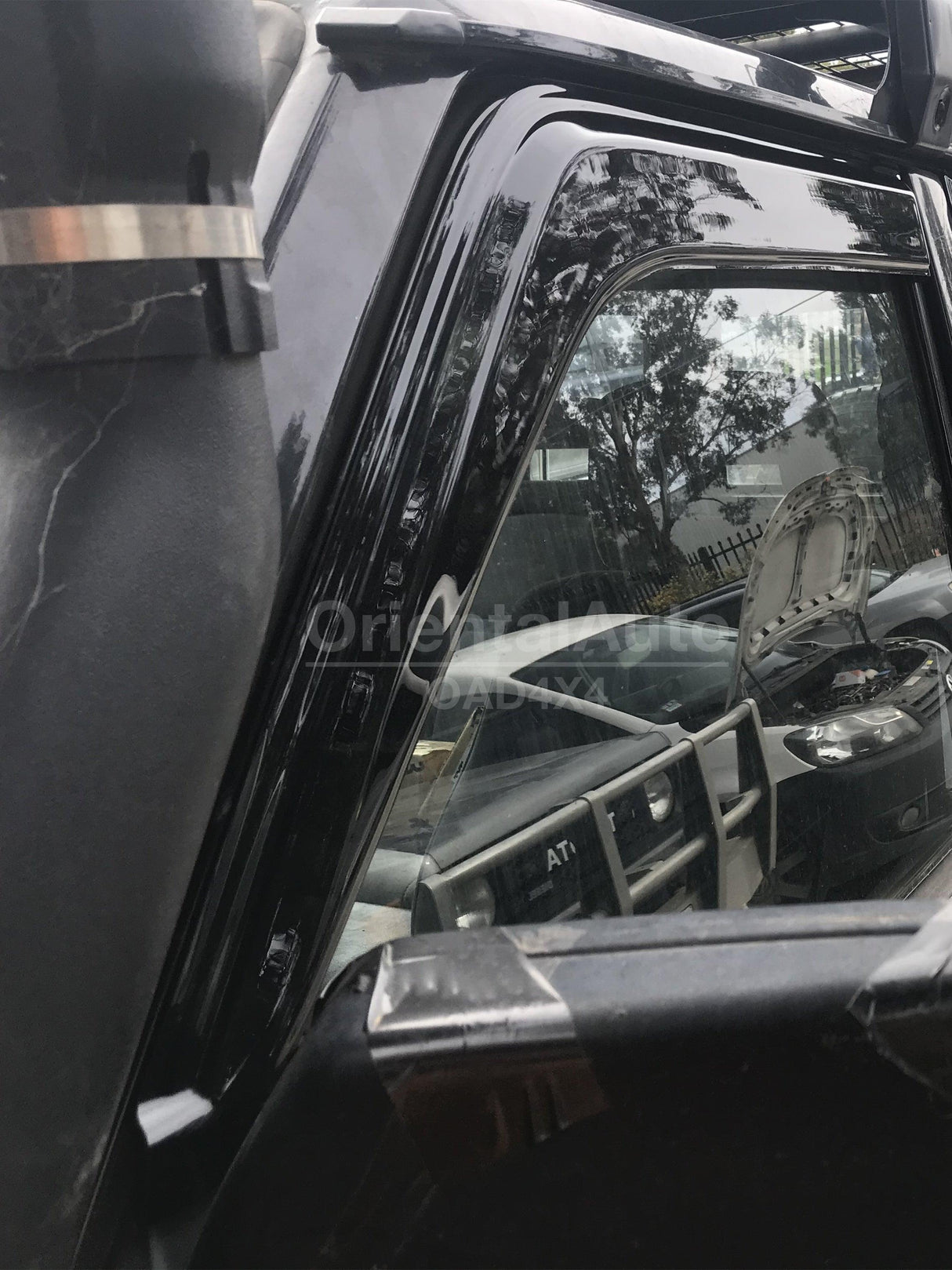 Luxury Weather Shields for Nissan Patrol Y60 1988-1997 Auto Mirror 2PCS