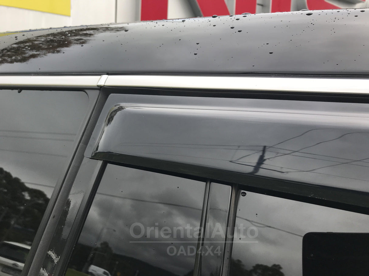 Luxury Weather Shields for Nissan Patrol Y62 2012-Onwards