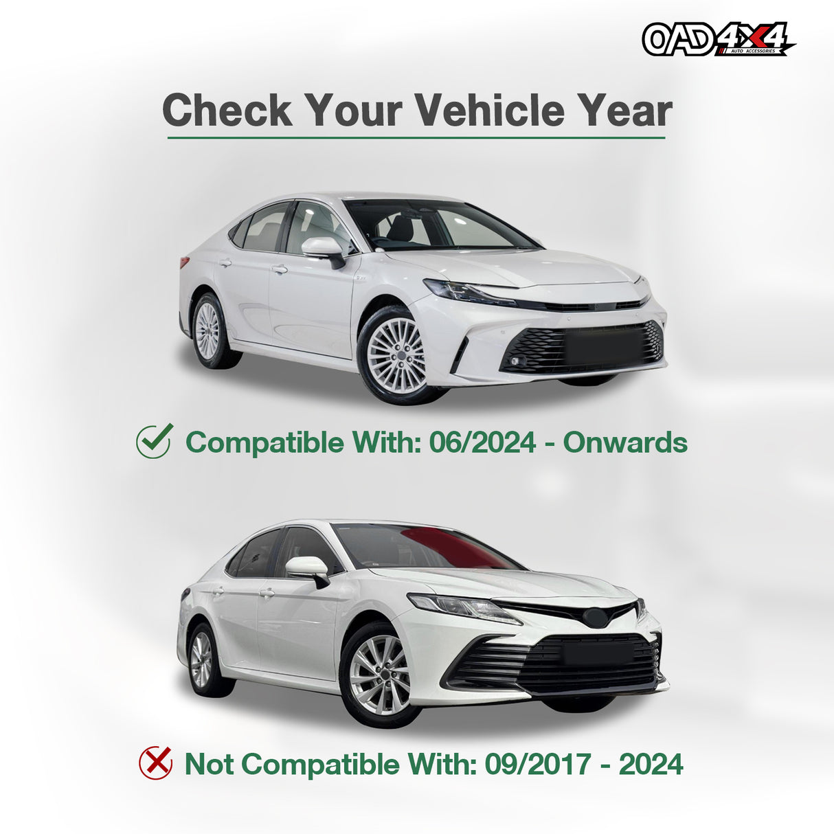 Luxury Weather Shields for Toyota Camry 2024-Onwards