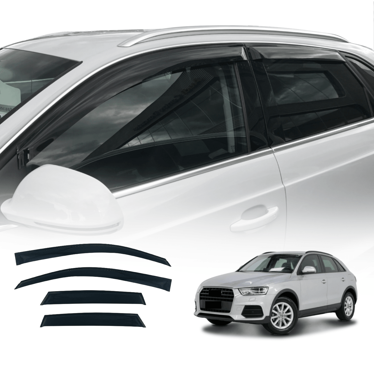 Weather Shields for Audi Q3 8U Series 2012-2018