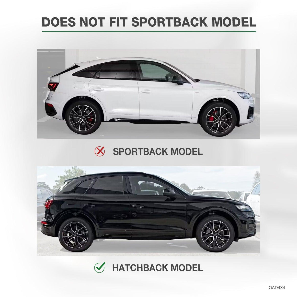 Luxury Weather Shields for Audi Q5 FY Series 2017-Onwards