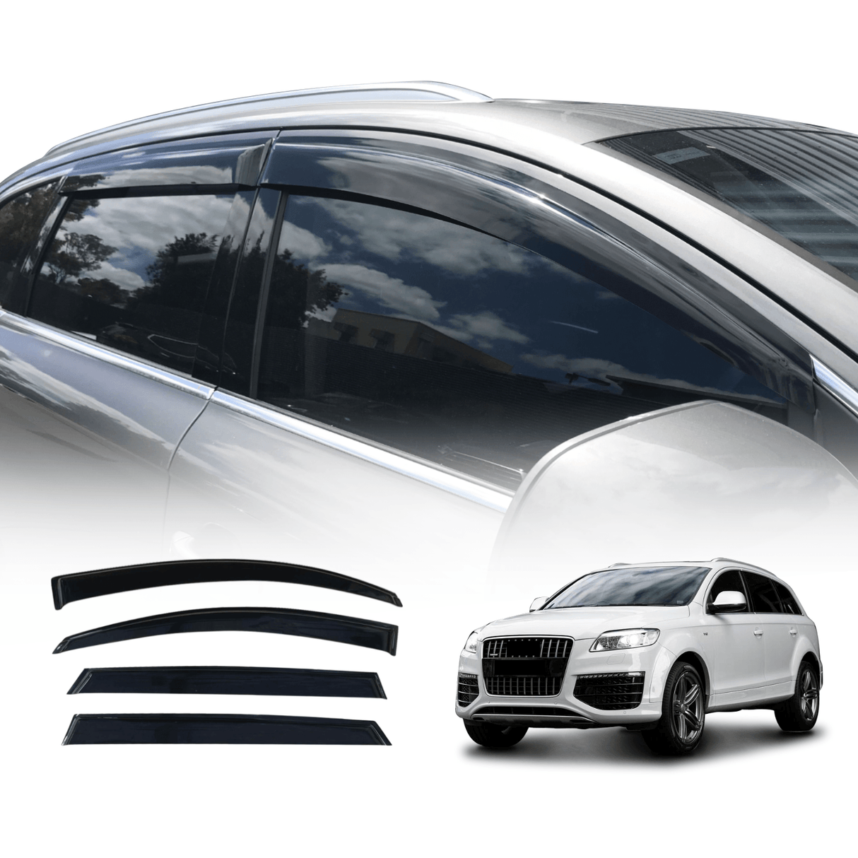 Weather Shields for Audi Q7 2006-2015