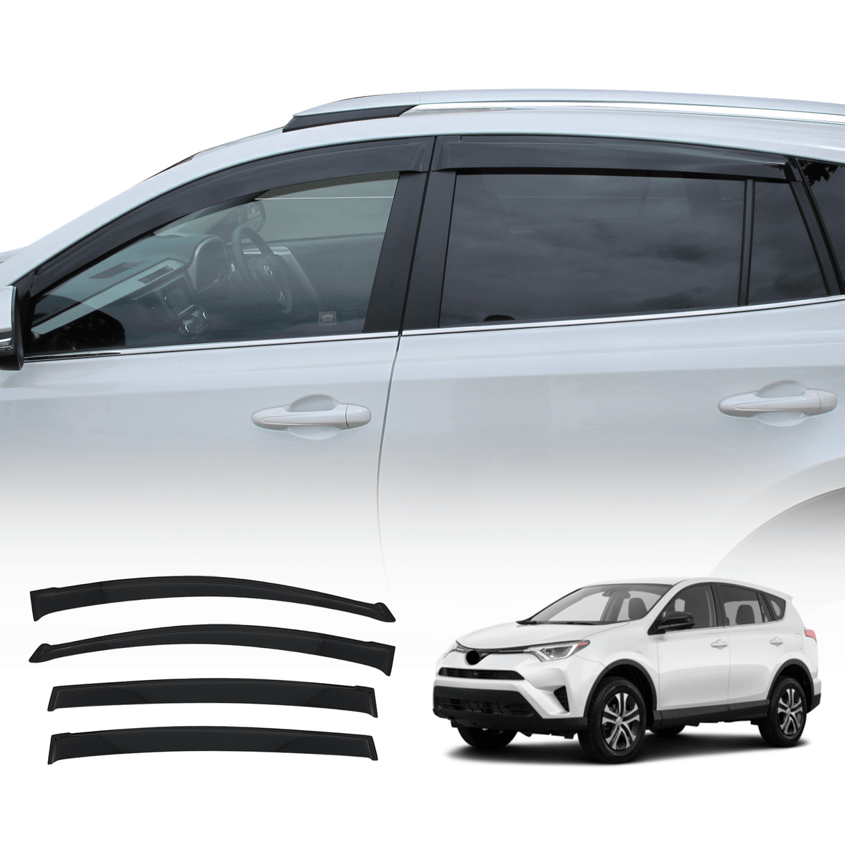 Weather Shields for Toyota RAV4 2013-2019