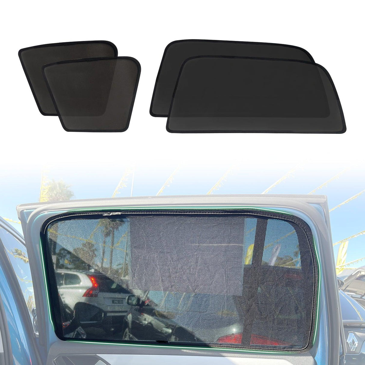 Magnetic Window Sun Shade for Volkswagen Tiguan 2016-2025