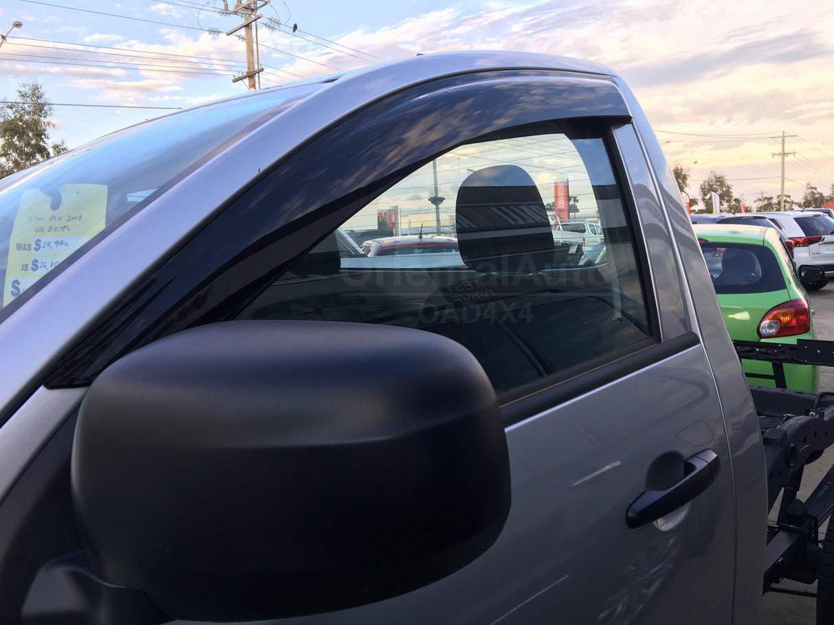 Injection Weather Shields for Mitsubishi Triton MQ MR Single Cab 2015-2024 2PCS