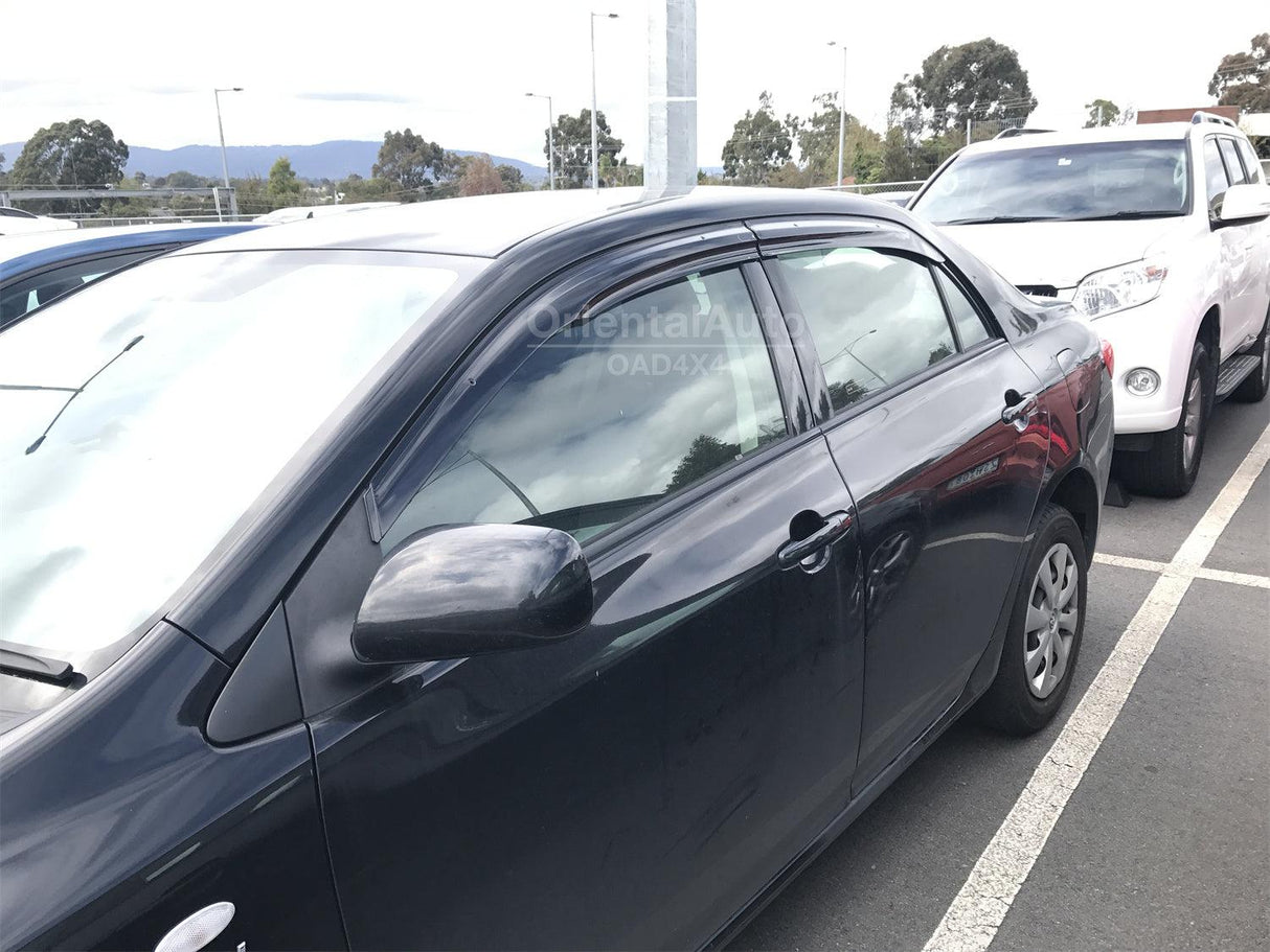 Injection Weather Shields for Toyota Corolla Sedan 2007-2013