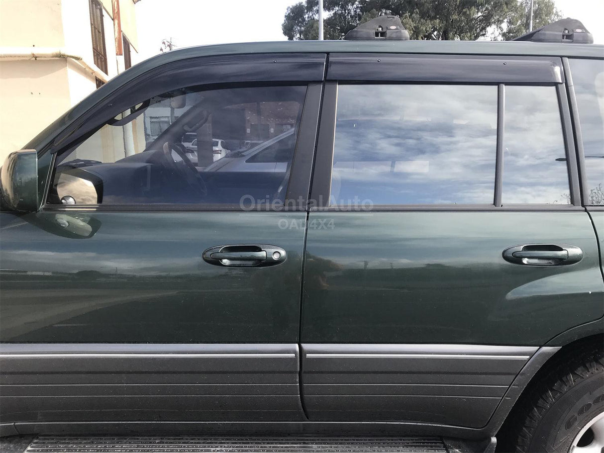 Injection Weather Shields for Toyota Land Cruiser 100 / 105 Series 1998-2007