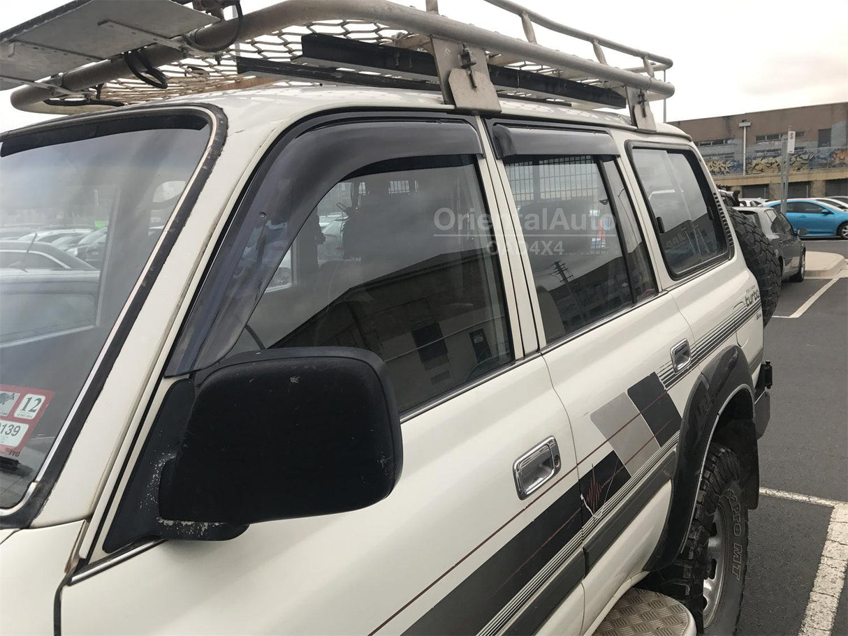 Injection Weather Shields for Toyota Land Cruiser 80 Series 1990-1998