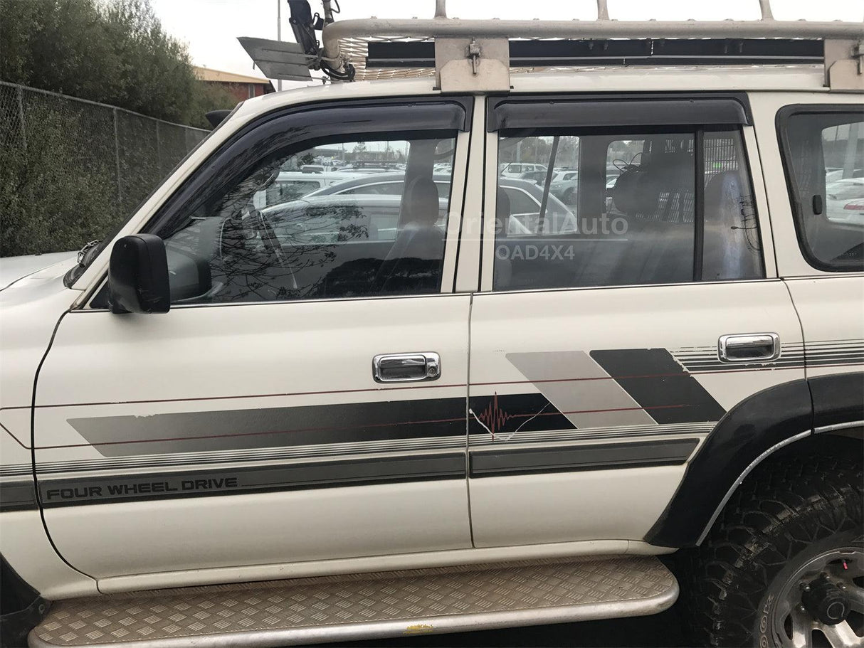 Injection Weather Shields for Toyota Land Cruiser 80 Series 1990-1998