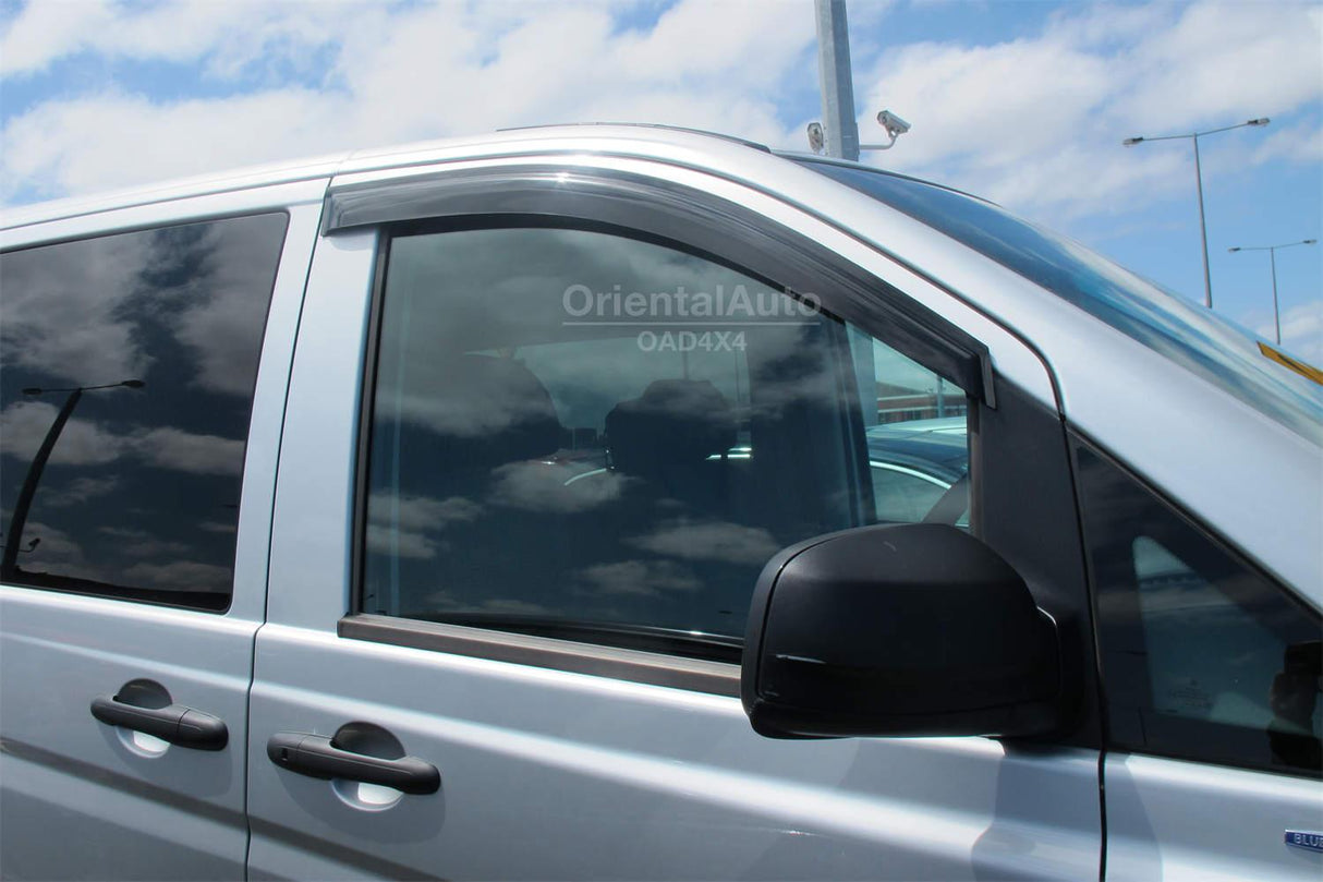 Weather Shields for Mercedes-Benz Vito/Viano/Valente 2004-2015 2PCS