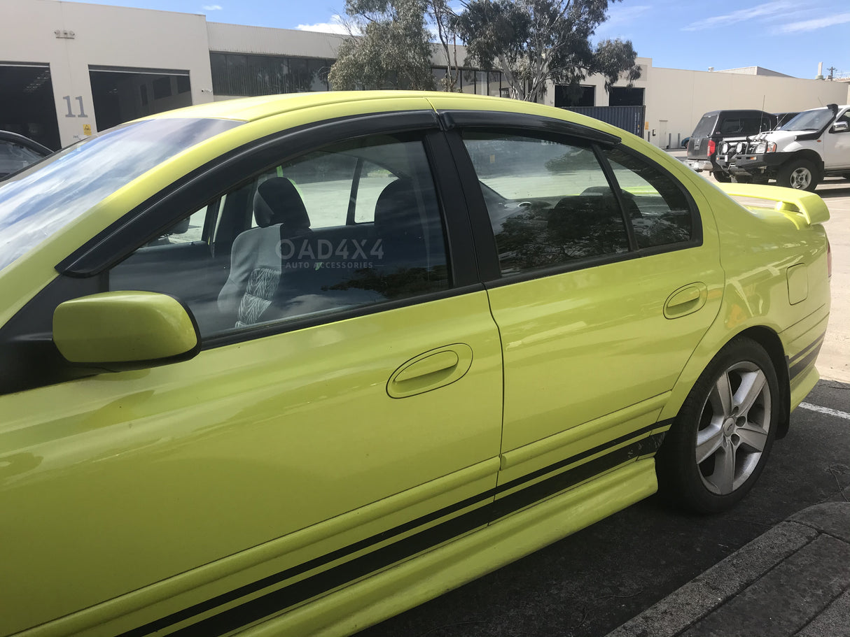 Luxury Weather Shields for Ford Falcon Fairmont BA BF Sedan 2002-2008