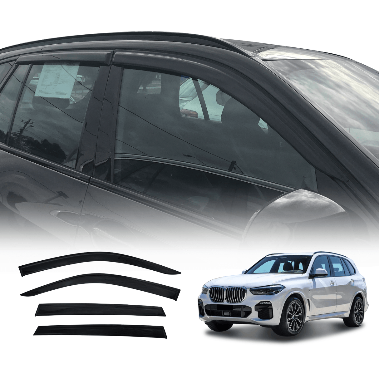 Luxury Weather Shields for BMW X5 G05 Series 2018-Onwards
