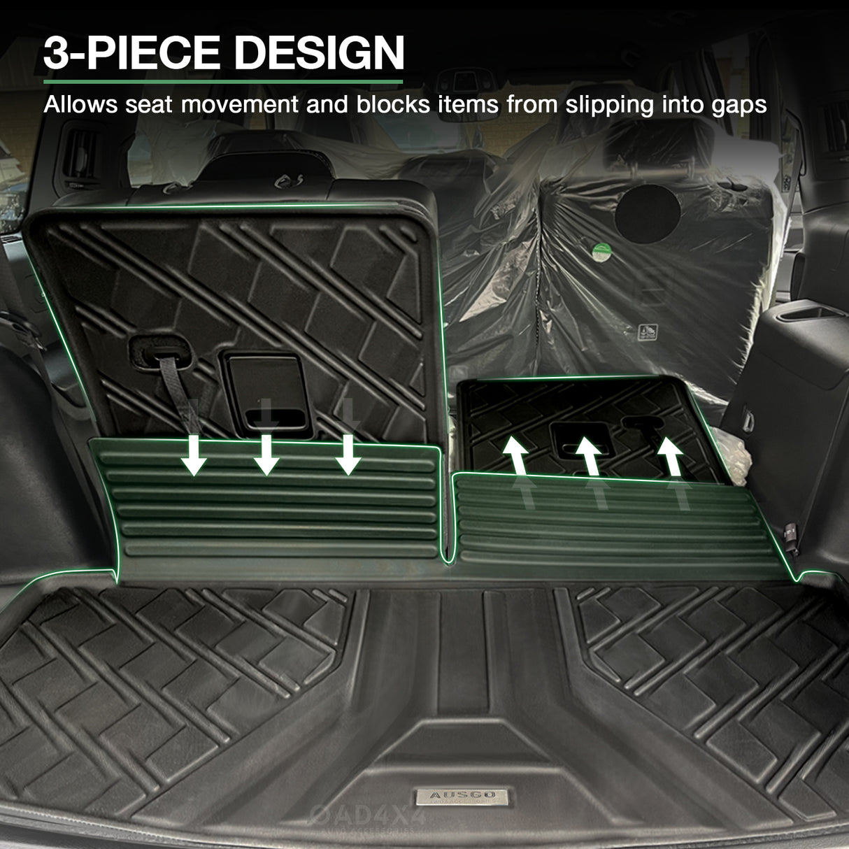 Boot Liner for Jeep Grand Cherokee L WL Series 7 Seats 2021-Onwards