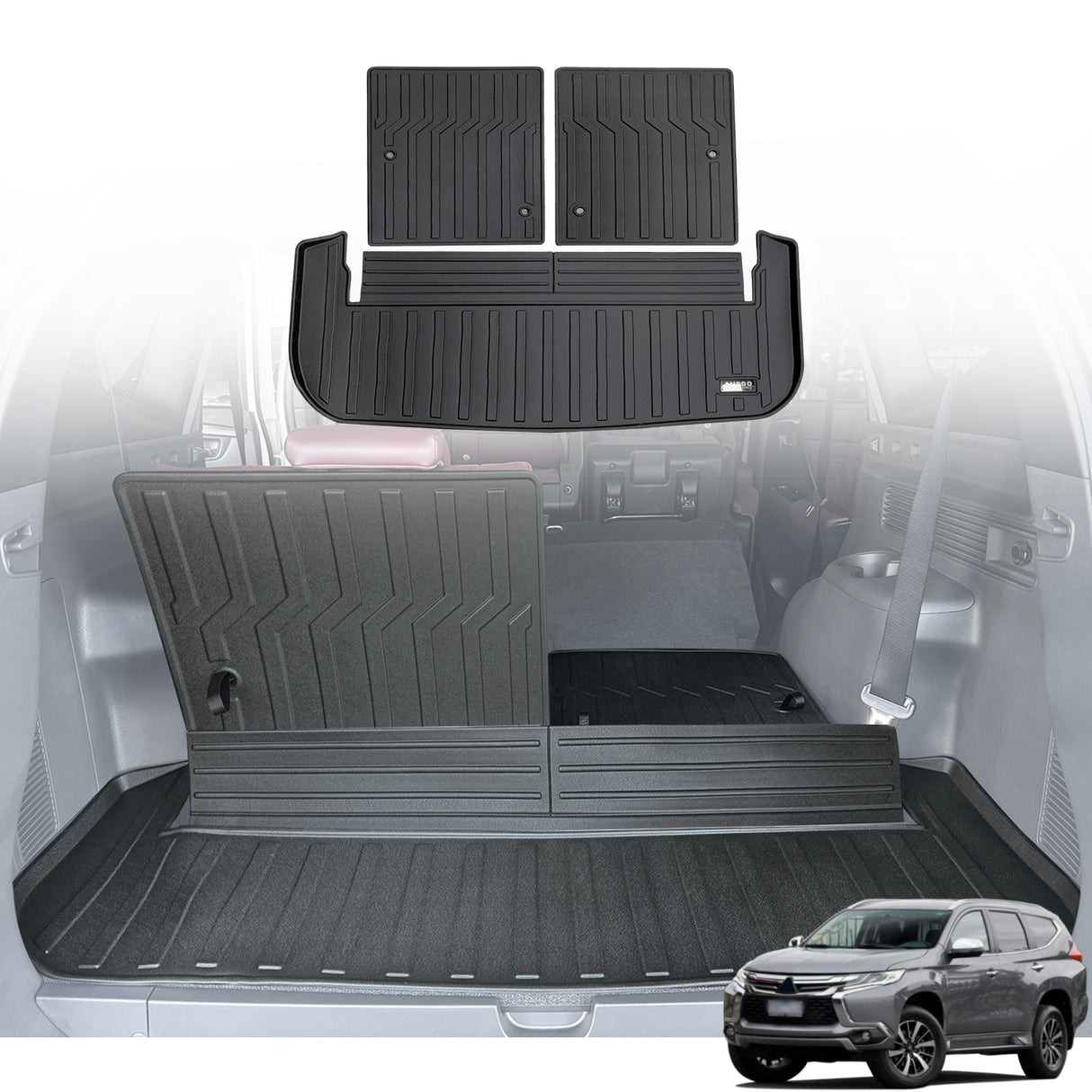 Boot Liner for Mitsubishi Pajero Sport 7 Seats 2015-Onwards