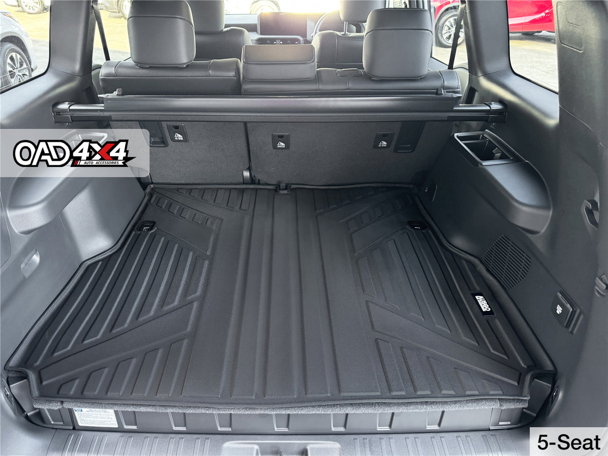 Boot Liner Back Seat Protector for Toyota LandCruiser Prado 250 Series 2024-Onwards