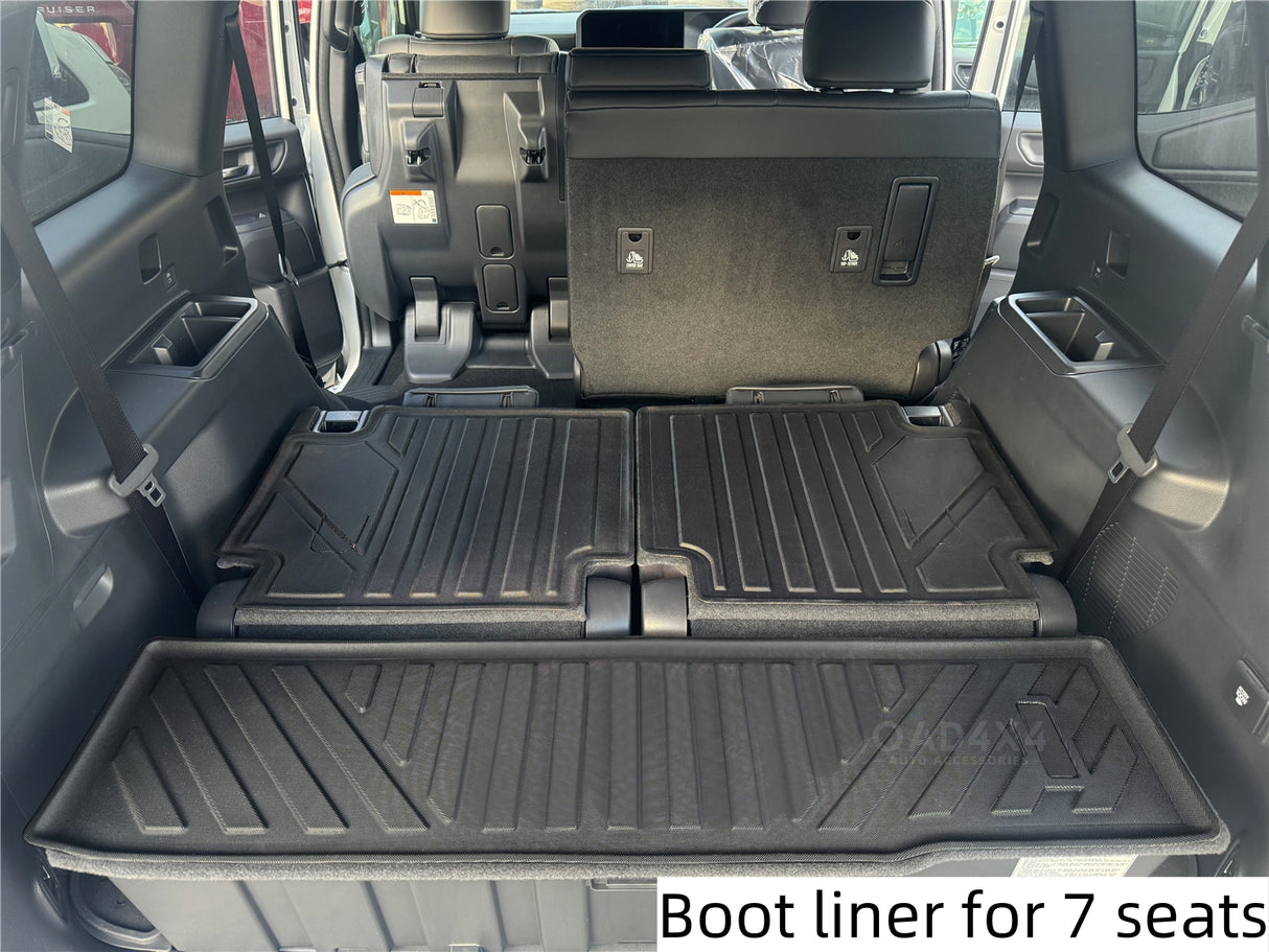 Injection 7D Car Floor Mats for Toyota Land Cruiser Prado 250 LC250 2024-Onwards