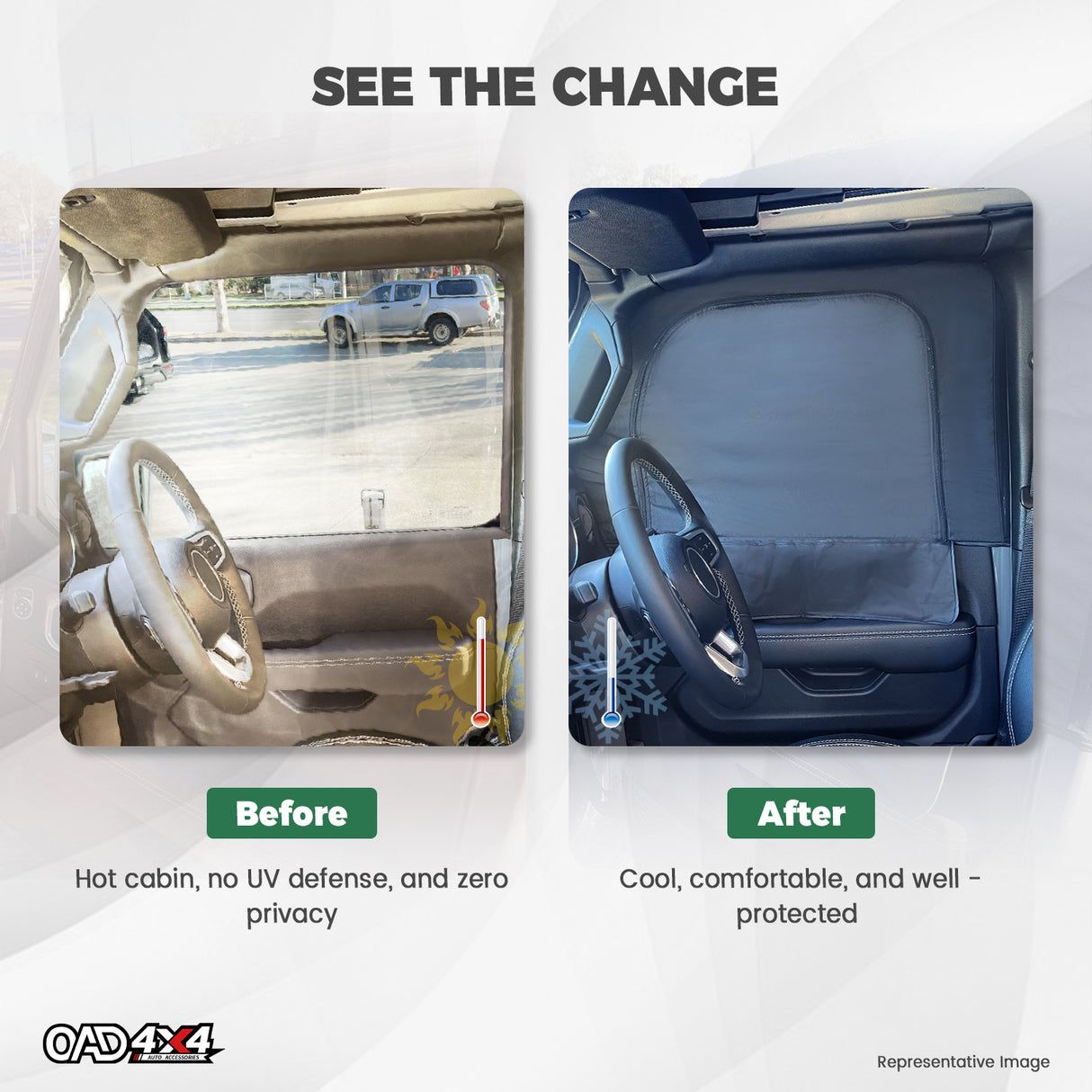 Car Window Sox Sun Shade for GWM TANK 300 2023-Onwards