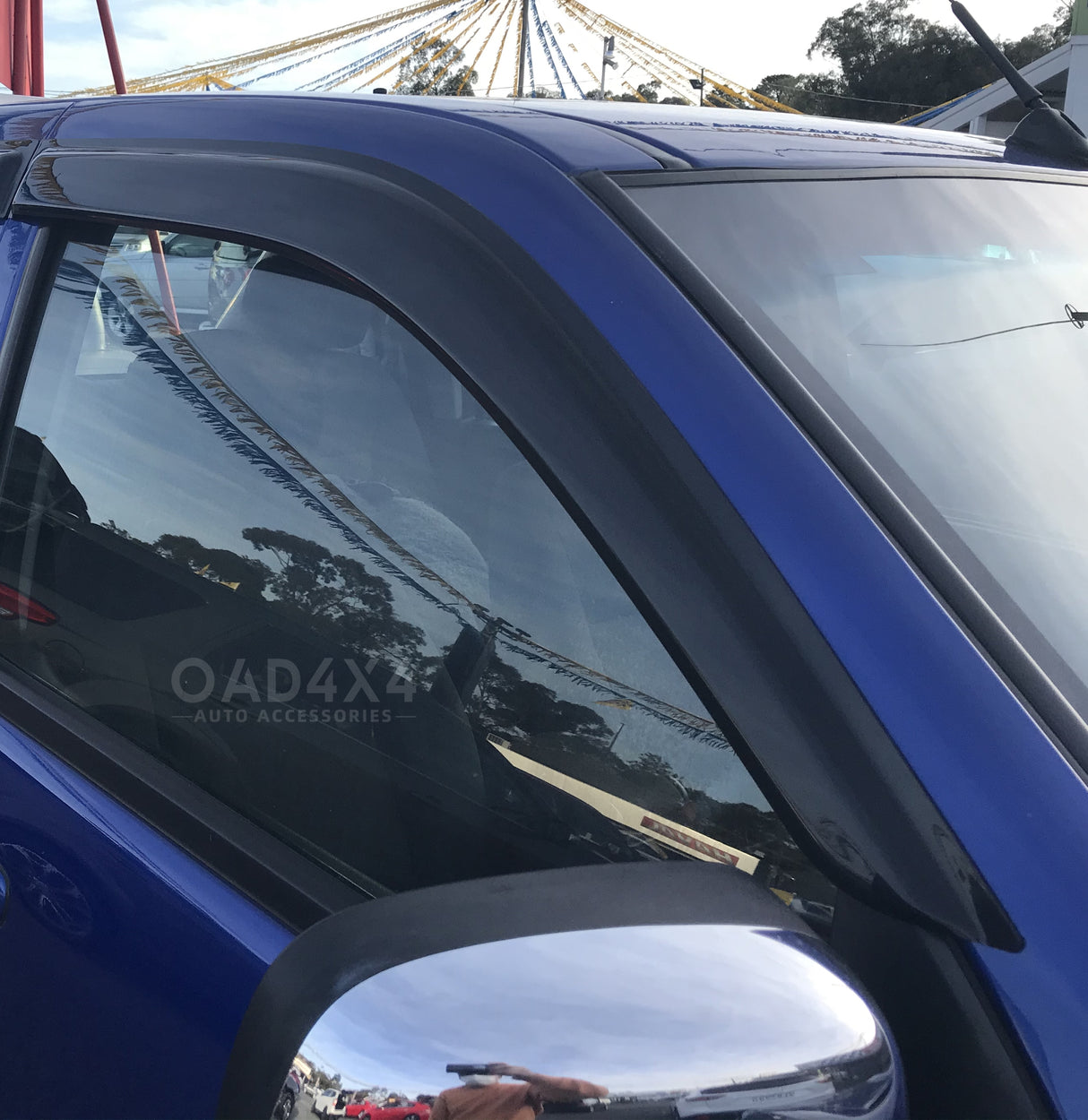 Pre-order Luxury Weather Shields for ISUZU D-MAX DMAX Single / Extra Cab 2008-2012 2PCS