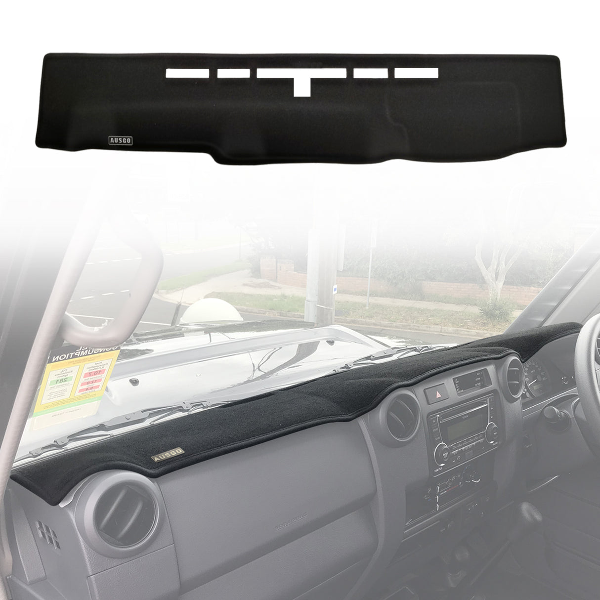 Car Dash Mat for Toyota Land Cruiser 70 76 78 79 Series 2023-Onwards