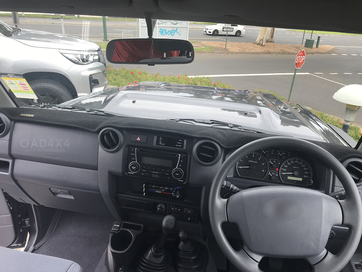 Car Dash Mat for Toyota Land Cruiser 70 76 78 79 Series 2023-Onwards