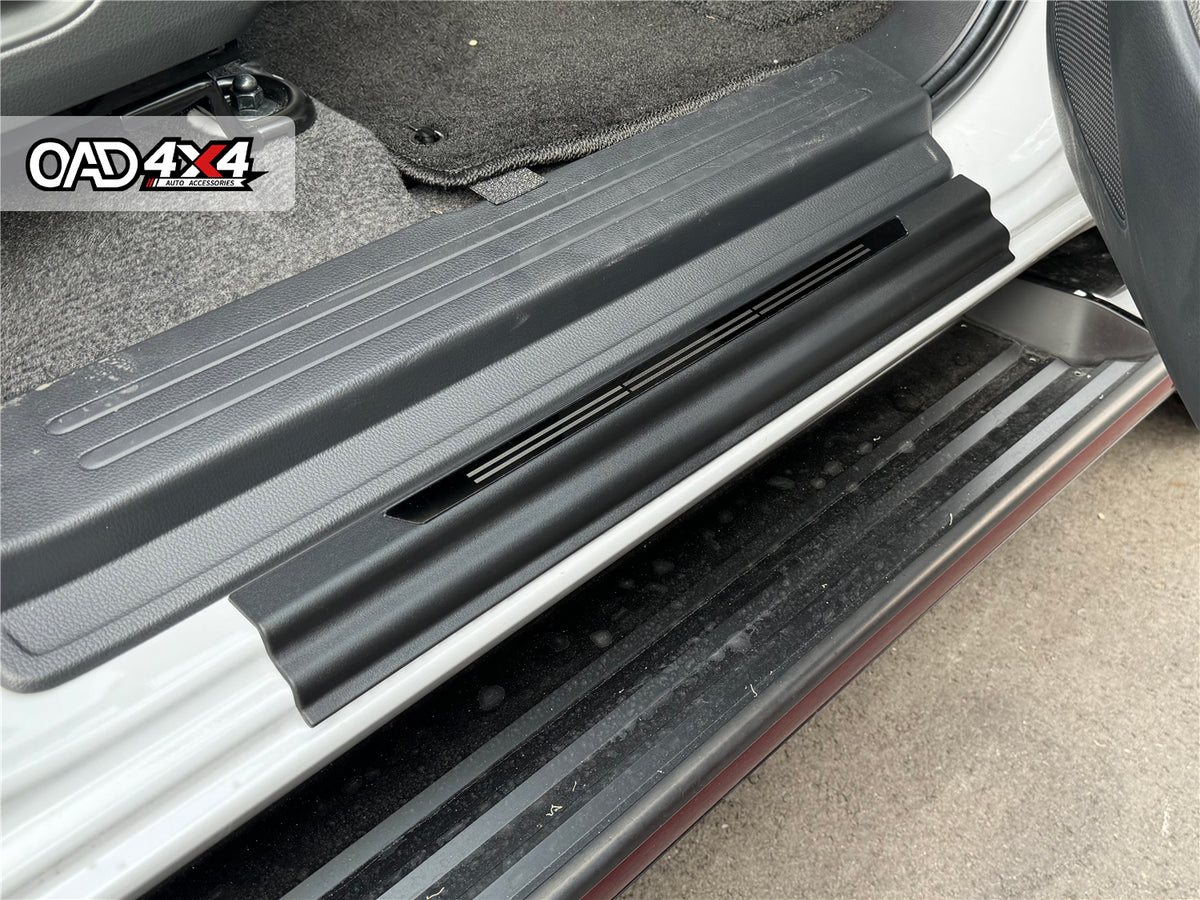 ABS Door Sill Protector for Mitsubishi Triton MQ MR Dual Cab 2015-2024