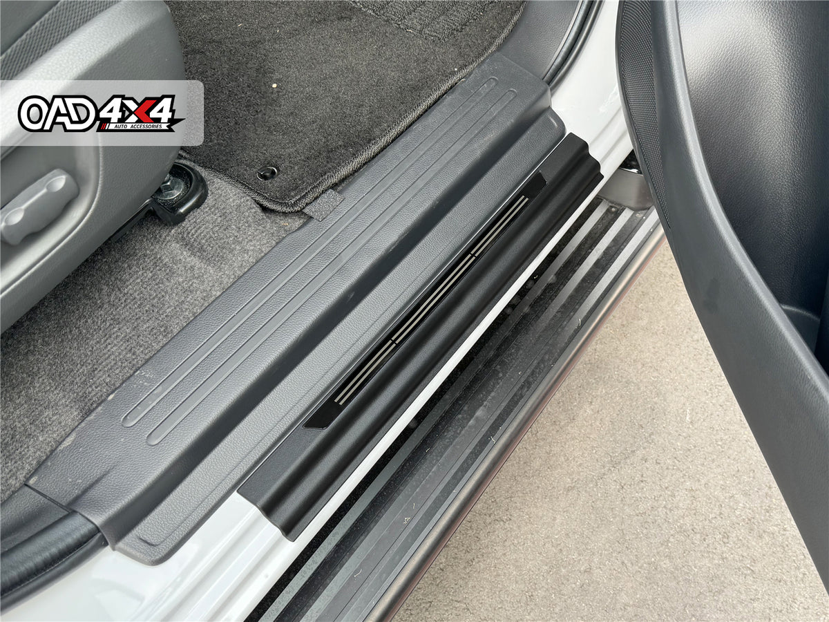 ABS Door Sill Protector for Mitsubishi Triton MQ MR Dual Cab 2015-2024