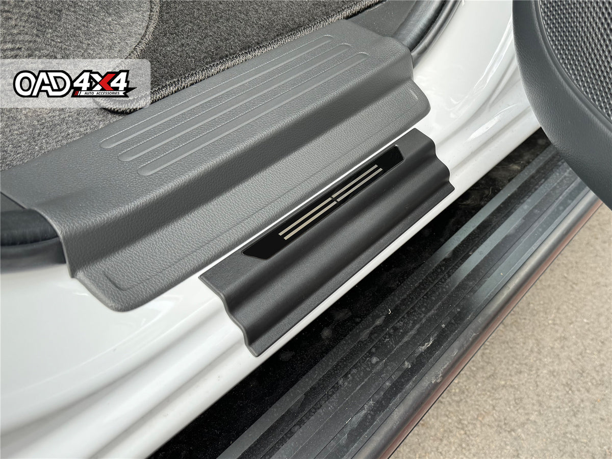 ABS Door Sill Protector for Mitsubishi Triton MQ MR Dual Cab 2015-2024