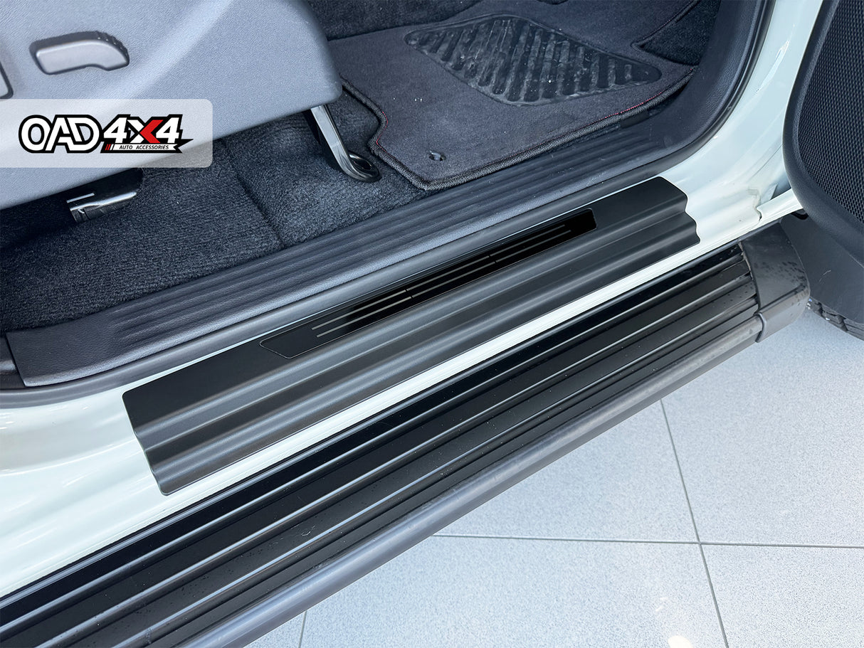 Floor Mats & Door Sill Protector for Nissan Navara NP300 D23 Dual Cab 2015-2025