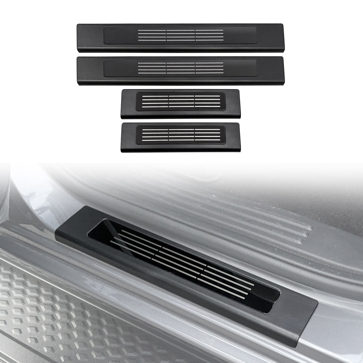 ABS Door Sill Protector for Ford Everest 2015-Onwards