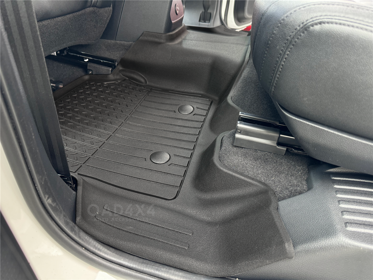Injection Floor Mats & Door Sill Protector for Ford Everest Next-Gen 2022-Onwards