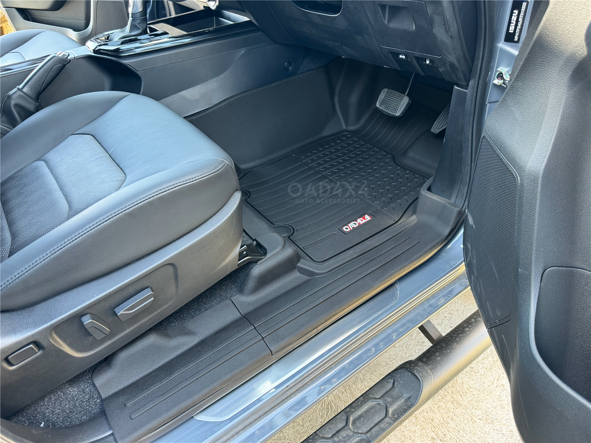 Injection 7D TPE Car Floor Mats for Mazda BT-50 BT50 Dual Cab 2020-Onwards