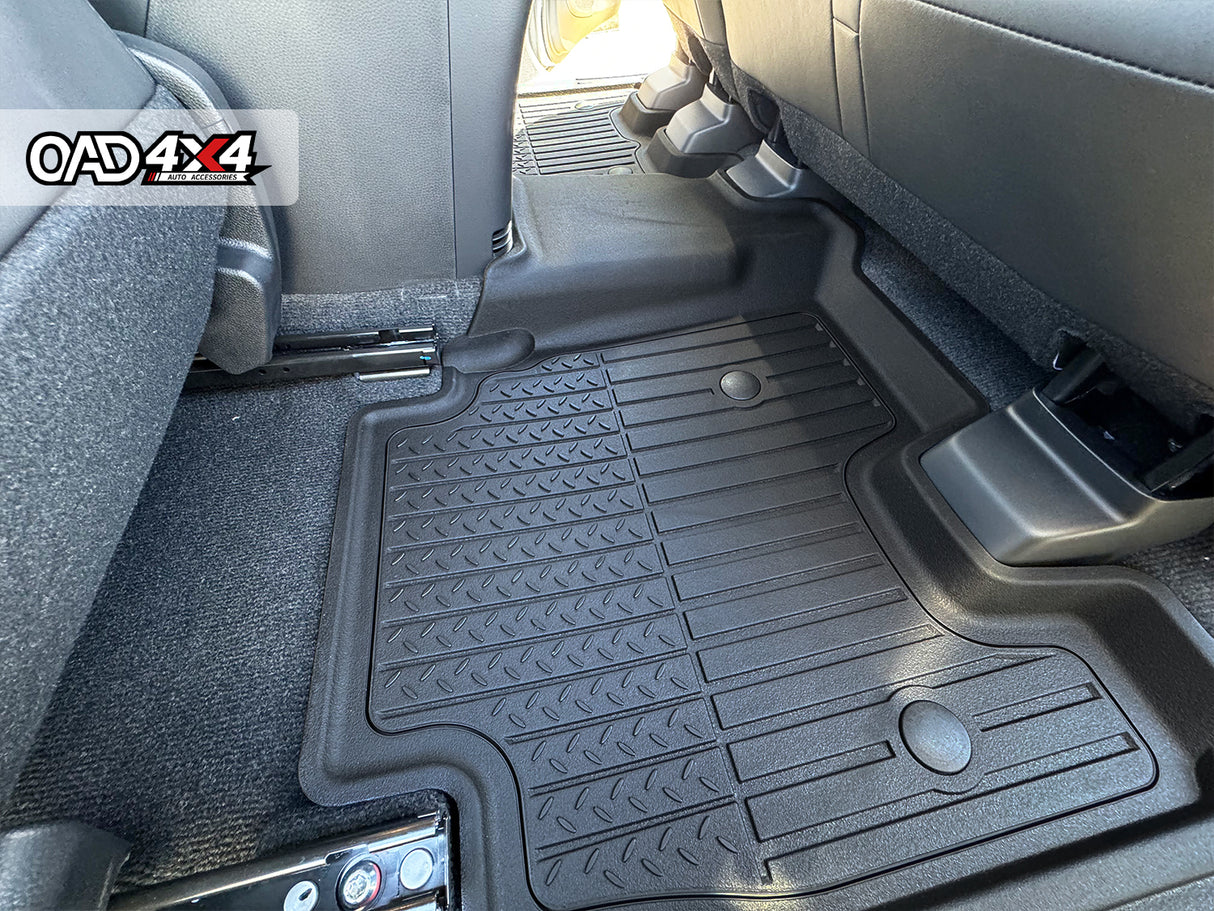 Injection 7D TPE Car Floor Mats for ISUZU MU-X MUX 2021-Onwards