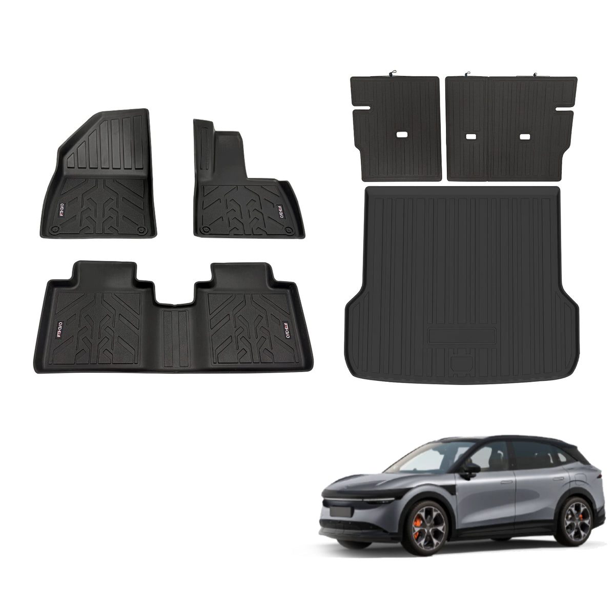 3D Car Floor Mats for BYD Sealion 7 2025-Onwards