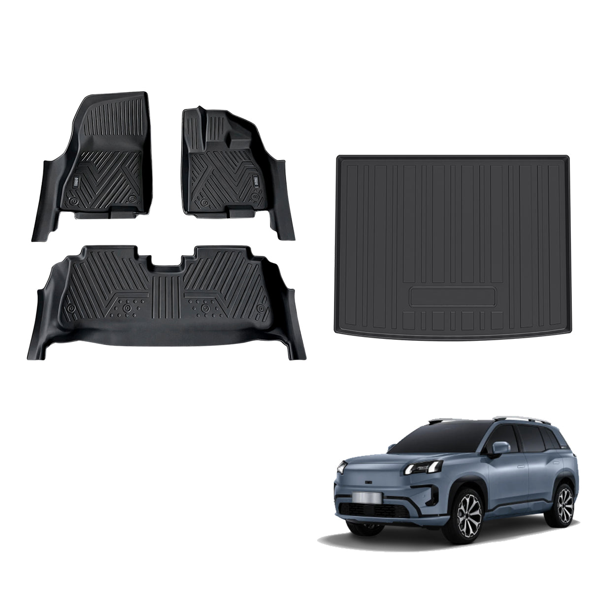 5D TPE Car Floor Mats for Aion AION V 2025-Onwards